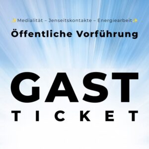 Desiree Reiter Mediale öffentliche Vorführung Gast Ticket