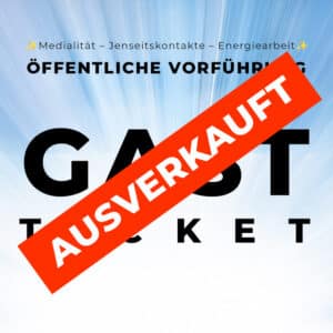 Abendveranstaltung Öffentliche Vorführung Gast-Ticket