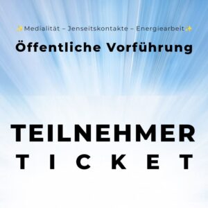 Desiree Reiter Mediale öffentliche Vorführung Teilnehmer Ticket